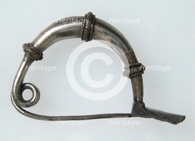 Bow-Shaped Brooch, Celtic, 5th century B.C. Creator: Unknown.