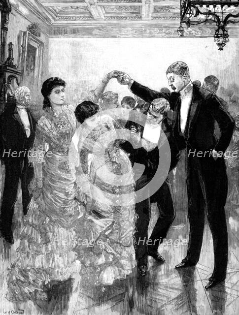 Sir Roger de Coverley, drawn by W. H. Overend, 1883. Creator: Unknown.