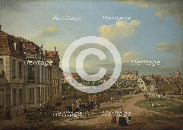 The Iron Gate Square in Warsaw, 1779. Creator: Bellotto, Bernardo (1720-1780).