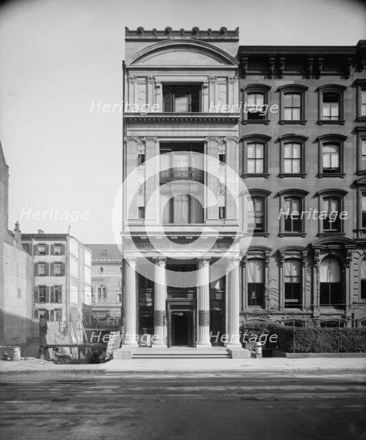 34th St. [Thirty-fourth Street] National Bank, New York City, between 1900 and 1910. Creator: Unknown.