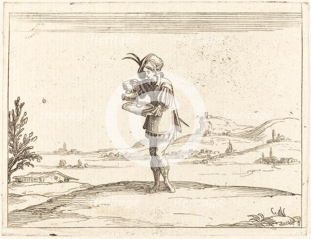 Man Washing a Pearl. Creator: Jacques Callot.