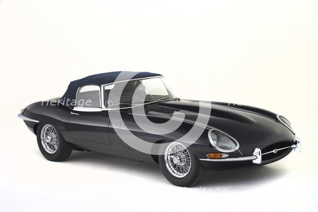 1965 Jaguar E type S1 Drophead Coupe. Creator: Unknown.