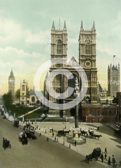 'Westminster Abbey', c1900s.  Creator: Eyre & Spottiswoode.