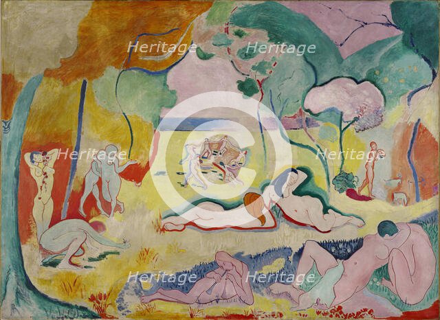 Le bonheur de vivre (The Joy of Life), 1905-1906. Creator: Henri Matisse.
