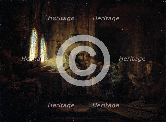 'The Parable of the Labourers in the Vineyard', 1637.  Artist: Rembrandt Harmensz van Rijn    