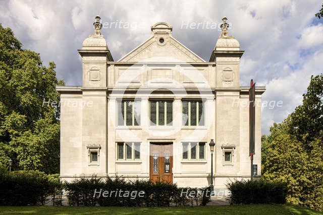 Bibliotheque Solvay, 137 Rue Belliard, (1902), c2014-2017. Artist: Alan John Ainsworth.