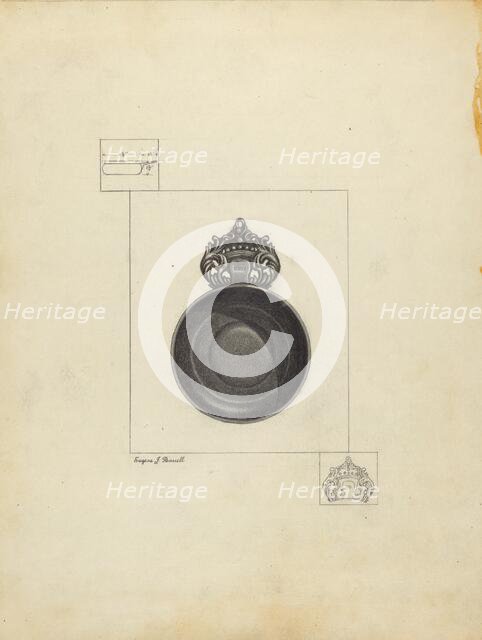 Porringer, c. 1939. Creator: Eugene Barrell.