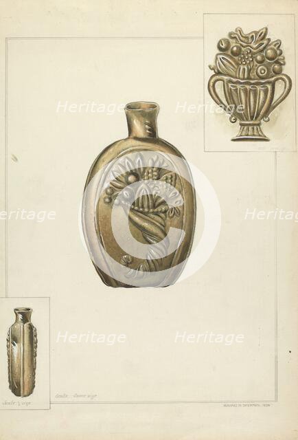 Flask, 1936. Creator: Howard H. Sherman.