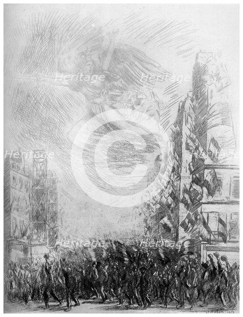 '2nd August', c1840-1900 (1924). Artist: Theophile Steinlen