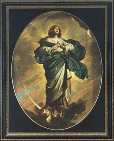 The Immaculate Conception of the Virgin, Mid of 17th cen.. Creator: Cavallino, Bernardo (1616-1656).