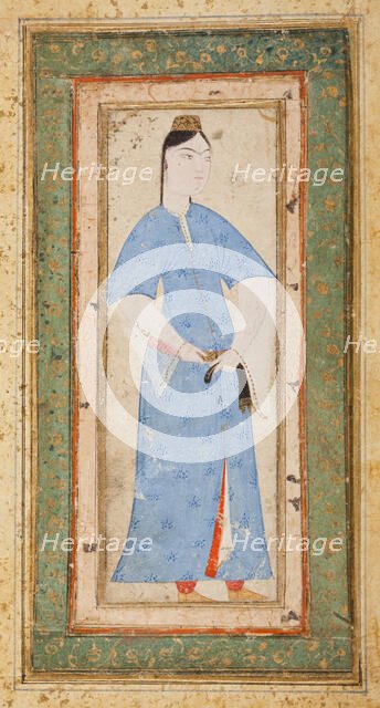 Young Woman in Blue, Late 16th century. Creator: Unknown.