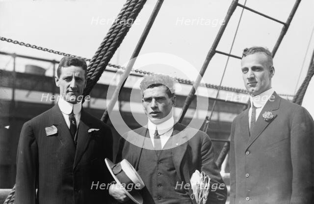 Platt Adams, Jim Duncan, and Ben. Adams, between c1910 and c1915. Creator: Bain News Service.