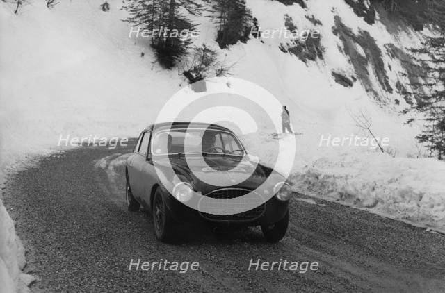 OSCA 1954 Lyon-Charbonnieres rally, winner Laroche-Radix. Creator: Unknown.