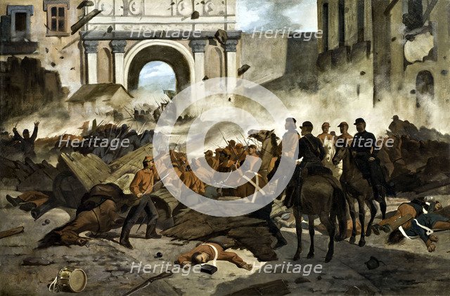 Garibaldi in Palermo.