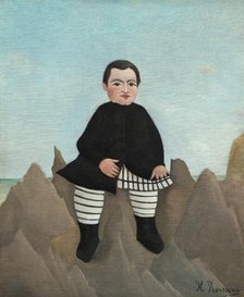 Boy on the Rocks, 1895/1897. Creator: Henri Rousseau.