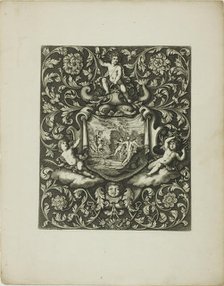 Plate Eleven, from A New Book of Ornaments, 1704. Creator: Simon Gribelin.