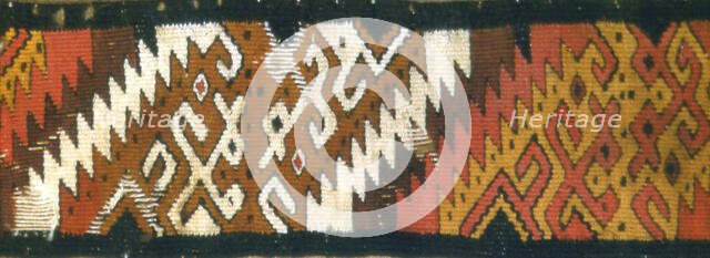 Band Fragment, Peru, A.D. 1000/1476. Creator: Unknown.