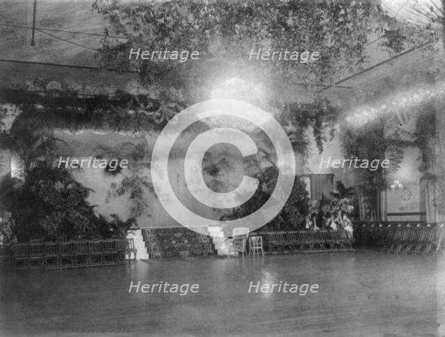 Bachelor's German - National Rifles Hall, 1890s. Creator: Frances Benjamin Johnston.