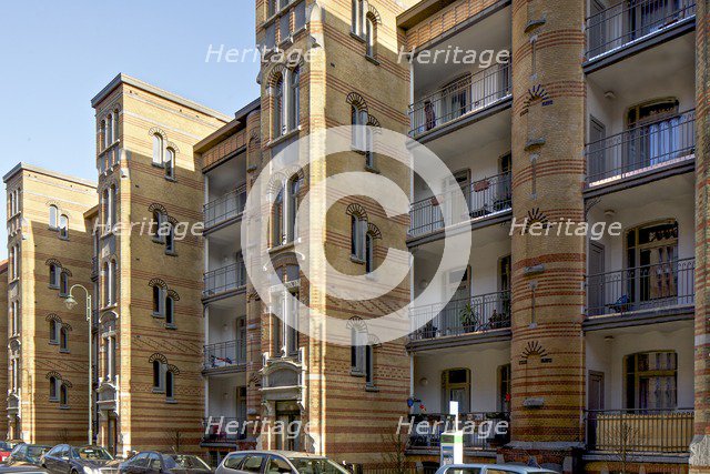 14-22 and 29-33 Rue Rodenbach,  Brussels, Belgium, (1901), c2014-c2017. Artist: Alan John Ainsworth.