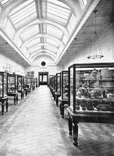 ...The Victoria and Albert Museum: in the ceramic section..., 1909. Creator: Clarke & Hyde.