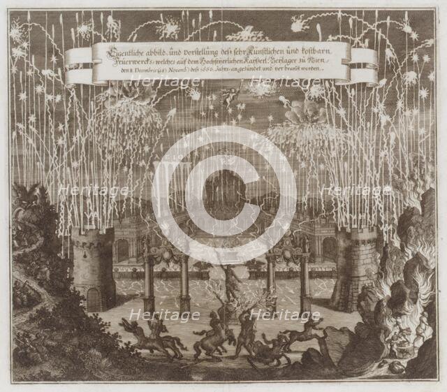 Birth and Christening of Frederick, Duke of Württemberg, Stuttgart, March 17, 1616..., 17th century. Creator: Matthaus Merian.
