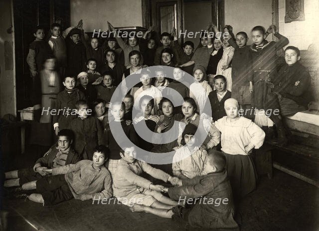 Playground - Gymnastics group, Minsk, 1920-1929. Creator: Unknown.