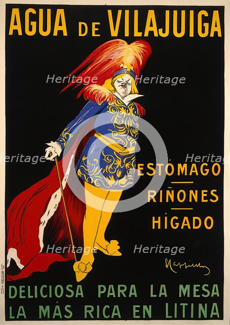 Agua de Vilajuïga, c. 1912. Creator: Cappiello, Leonetto (1875-1942).