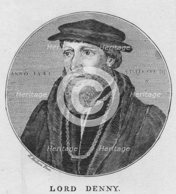 'Lord Denny', 1541, (early 19th century?). Creator: Unknown.