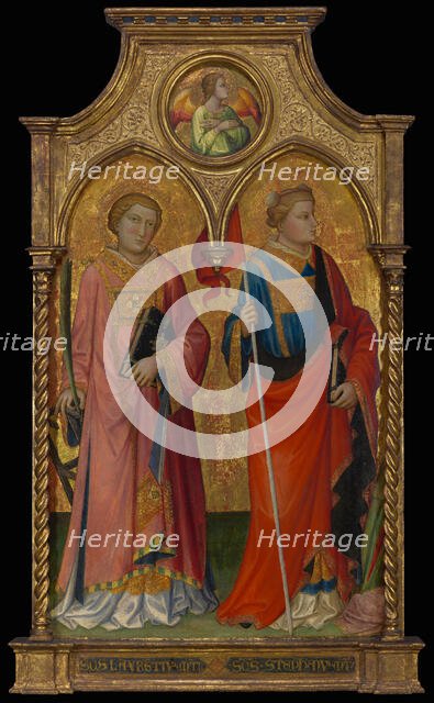 Saints Lawrence and Stephen, 1408. Creator: Mariotto di Nardo.