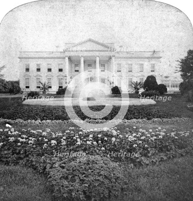 The White House, Washington, DC, USA, early 20th century.Artist: Underwood & Underwood