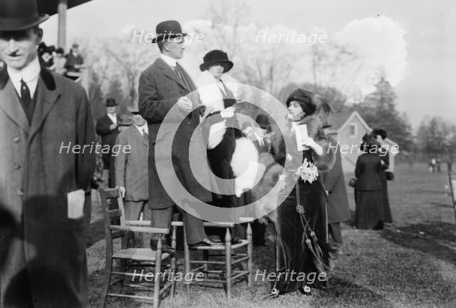 Mrs. Bramhall, Mr. & Mrs. Gilbert, between c1910 and c1915. Creator: Bain News Service.