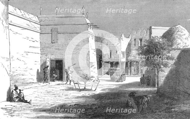 ''Ahmadou's Palace at Segou; Journey from the Senegal to the Niger', 1875. Creator: Unknown.