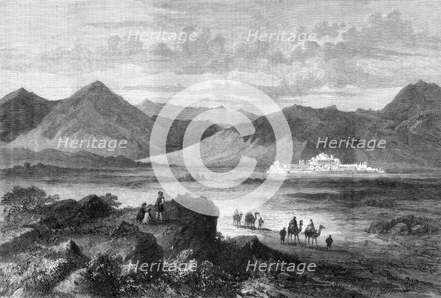 Entrance to the Khyber Pass and Fort of Jamrood, Afghanistan, 1878. Artist: Unknown