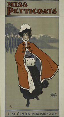 Miss Petticoats, c1895 - 1911. Creator: Unknown.