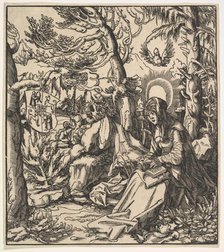 Saint Ita (of Toggenburg), from the Habsburg Saints, 1516-18. Creator: Leonhard Beck.