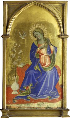 Virgin Annunciate, 1404-1407. Creator: Gherardo di Jacopo.