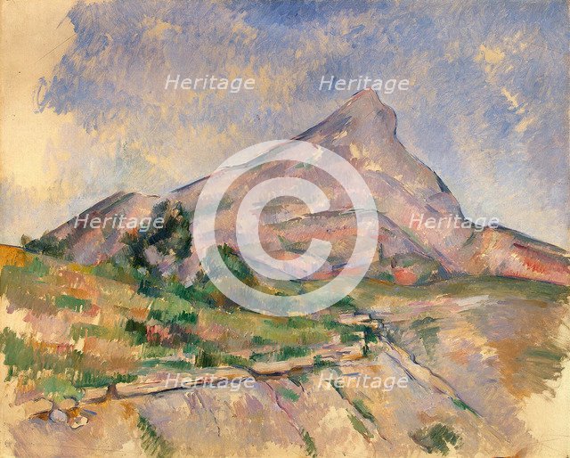Mount Sainte-Victoire, 1897-1898. Artist: Cézanne, Paul (1839-1906)