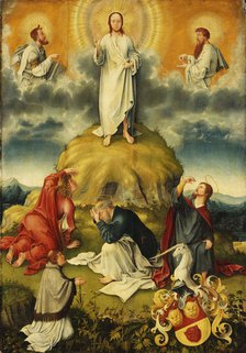 The Transfiguration of Christ. Epitaph of Johannes Göckerlein , ca 1515. Creator: Apt, Jacob (1485-1518).
