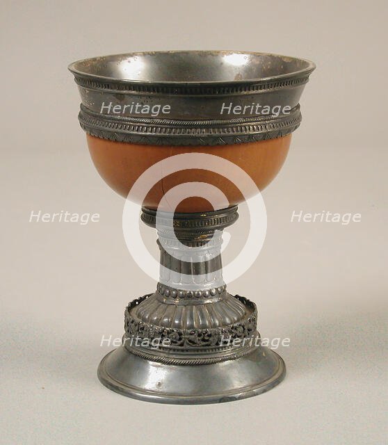 Mazer Bowl and Foot, British, early 20th century (original dated ca. 1529). Creator: Unknown.