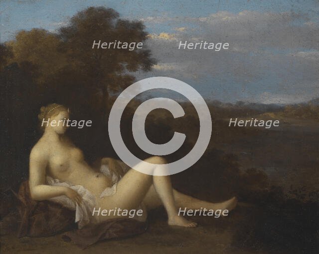 Resting Diana, 1660. Creator: Toussaint Gelton.