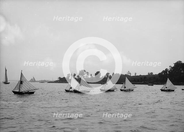 Dory start, I.H. Reg., 1898 July 30. Creator: Unknown.