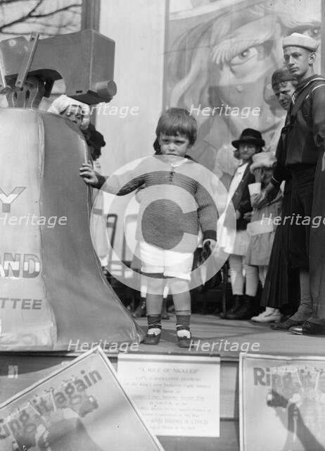 Liberty Loans - Liberty Bell, Replica, 1917. Creator: Harris & Ewing.