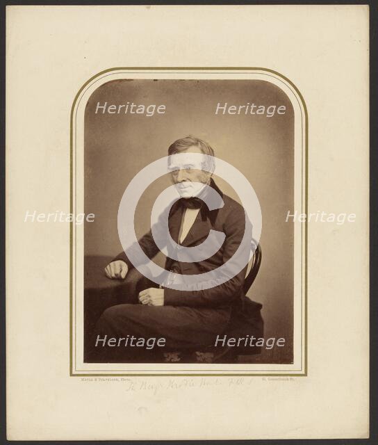 Benjamin Brodie Banks, F.R.S., 1856. Creator: Maull & Polyblank.