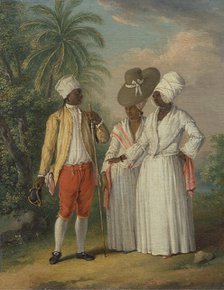 Free West Indian Dominicans;Free Natives of Dominica, ca. 1770. Creator: Agostino Brunias.