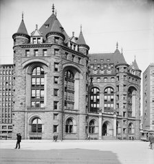 Erie County Savings Bank, Buffalo, N.Y., ca 1900. Creator: William H. Jackson.