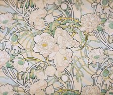 Peonies, 1897. Artist: Mucha, Alfons Marie (1860-1939)