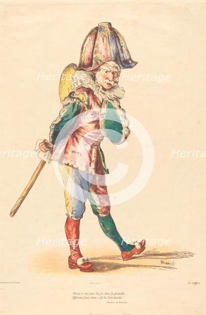 Polichinelle, 1874. Creator: Edouard Manet.