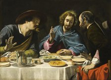 The Supper at Emmaus, c1625. Creator: Filippo Tarchiani.