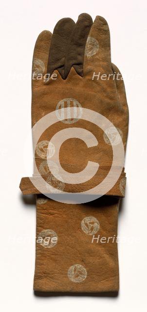 Pair of Archer's Gloves, 1800s. Creator: Unknown.