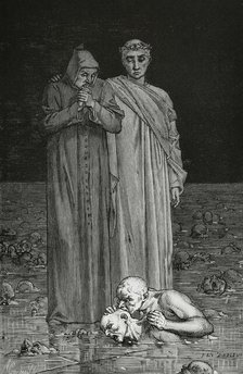 The Divine Comedy, (1307-1321): Inferno (Hell), 1888. Creator: Jean Edouard Dargent.